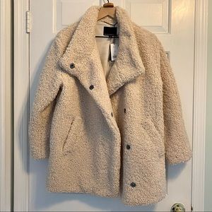 Banana Republic Faux Fur Coat